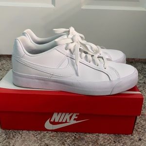 Nike White Court Royal AC Tennis Shoes